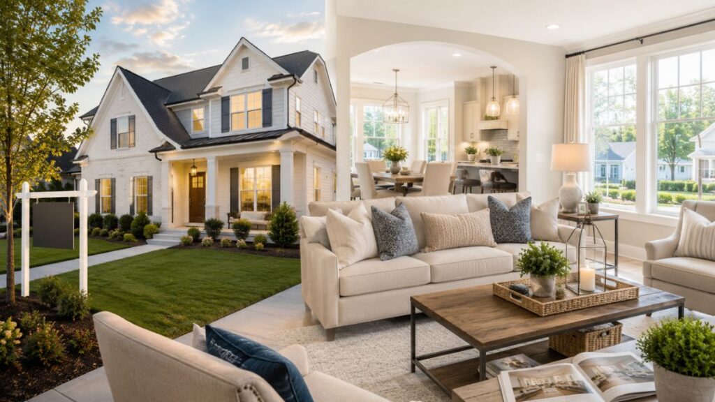 stage a home in Clarksville TN