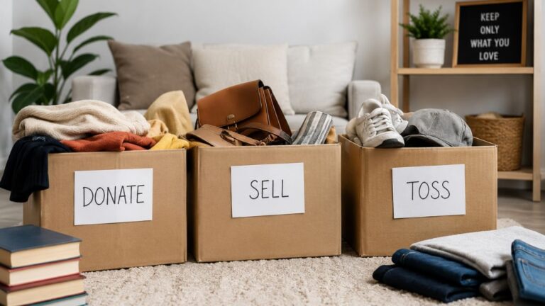 best things to donate sell or toss when decluttering
